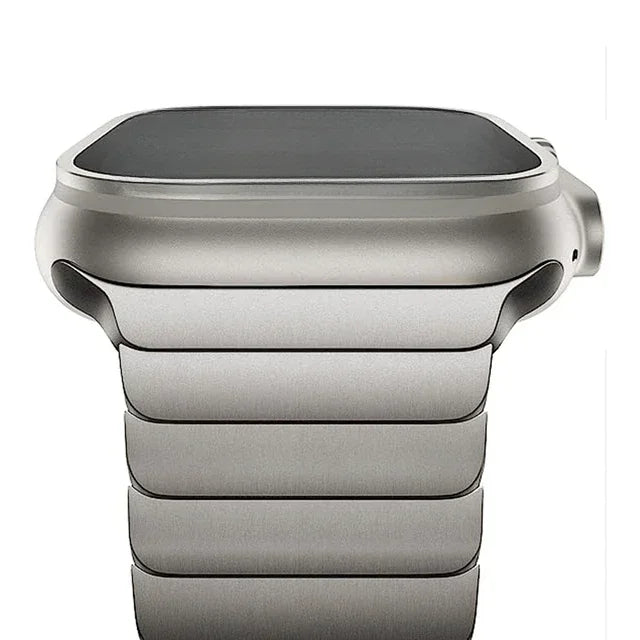 Titanium Color Band for  Watch Ultra 2 49Mm 10 46Mm 9 8 7 5 4 Se 6 Loop for Iwatch 45Mm 41 42 44Mm Stainless Steel Bracelet
