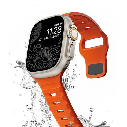 Silicone Band for  Watch 49Mm 45Mm 44Mm 41Mm 40Mm 42Mm 38Mm Sports Bracelet Correa Iwatch Ultra Series 9 8 7 6 5 3 SE Strap