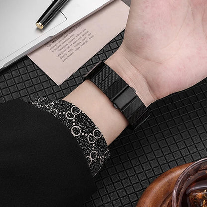 Carbon Fibre Bracelet for Smasung Galaxy Watch Ultra 47Mm Band Bracelet for Samsung Watch 7 6 5 4 40Mm 44Mm 47Mm Wristband