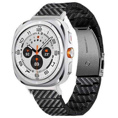 Carbon Fibre Bracelet for Smasung Galaxy Watch Ultra 47Mm Band Bracelet for Samsung Watch 7 6 5 4 40Mm 44Mm 47Mm Wristband