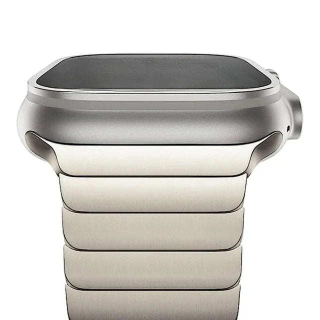 Titanium Color Band for  Watch Ultra 2 49Mm 10 46Mm 9 8 7 5 4 Se 6 Loop for Iwatch 45Mm 41 42 44Mm Stainless Steel Bracelet